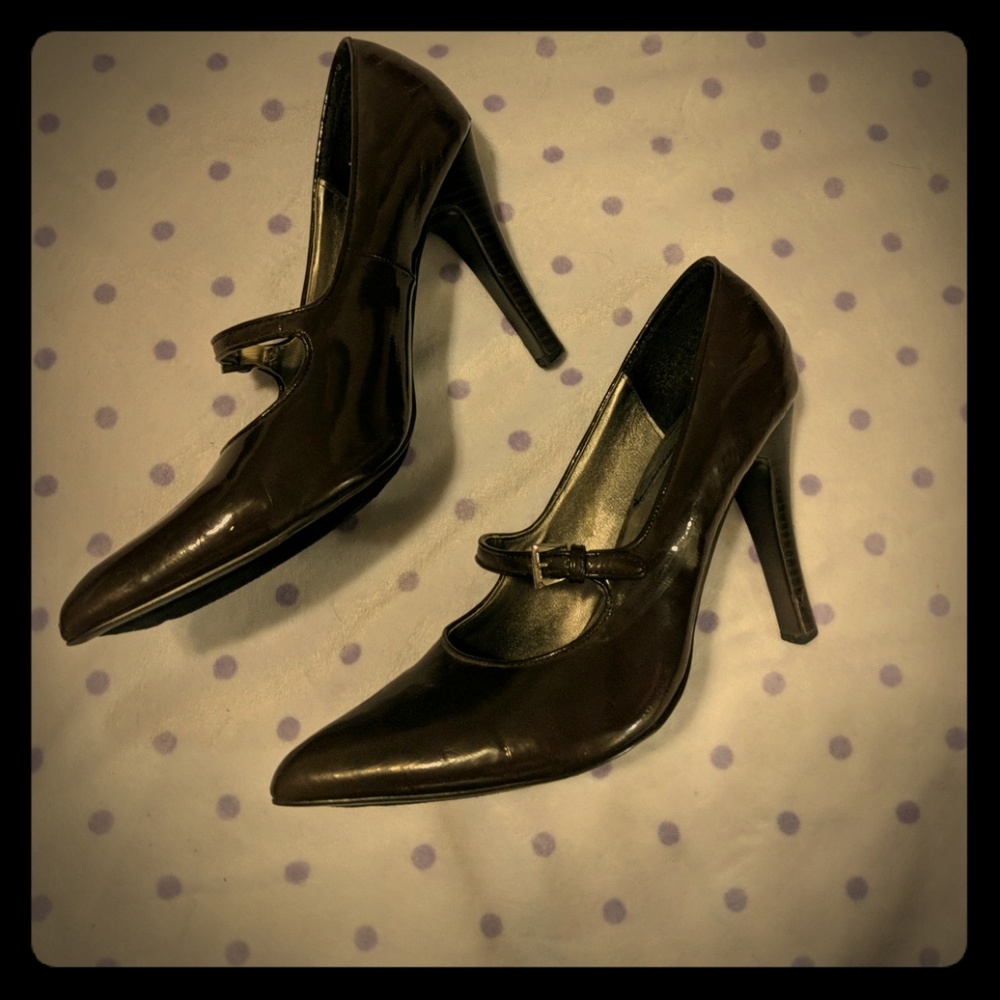 Sz 8.5 Mary Jane stilettos